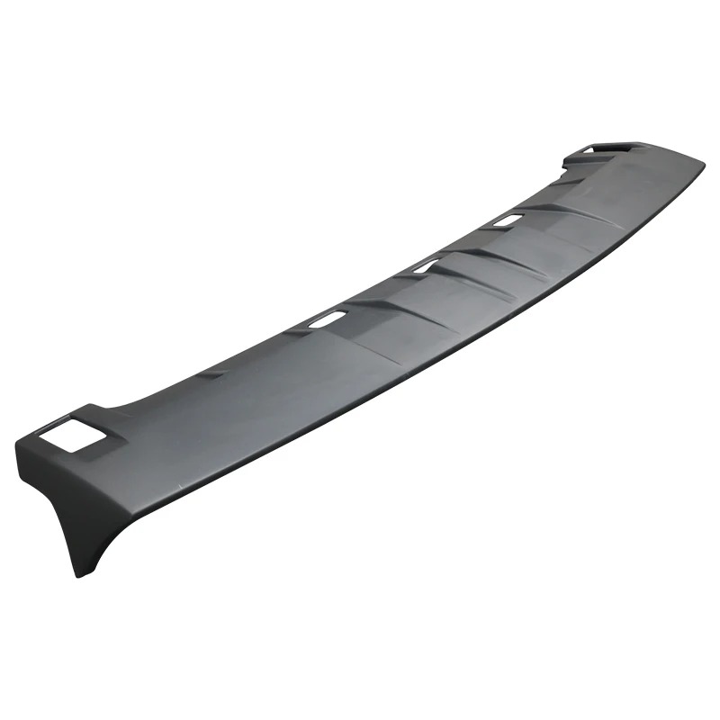 H2 Front Spoiler Accessories Single Deck Visor Roof Body Kits for Car Wing High Quality Fiber Glass Matte Finish